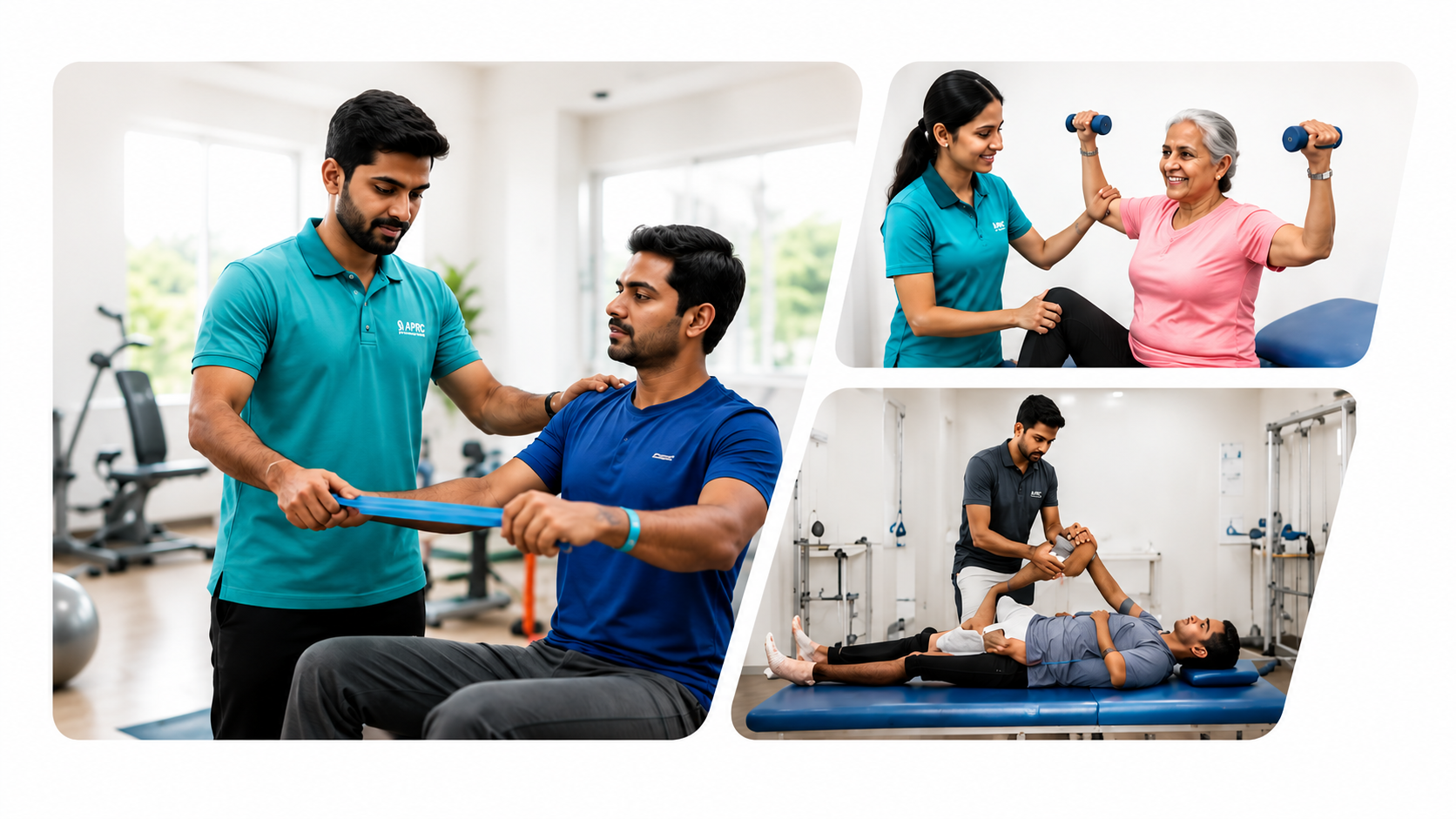 Physiotherapy session